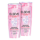Kit 2 Uni Shampoo Loréal Paris Elseve Glycolic Gloss 200ml