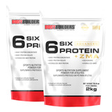 Kit 2 Unid 6 Six Protein Advanced Zma Refil 2kg