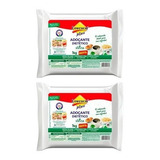 Kit 2 Unid Adoçante Lowçucar Plus Com Stevia Em Pó 1kg