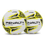 Kit 2 Unidades - Bola Penalty Rx 200 Futsal Infantil Oficial