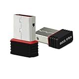 KIT 2 UNIDADES Adaptador Wi Fi Alta Velocidade Nano 2 4 GHz Sem Antena Para PC E Notebook Smart TV