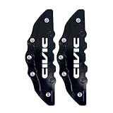Kit 2 Unidades Capa Pinça De Freio Automotivo - Civic PRETO