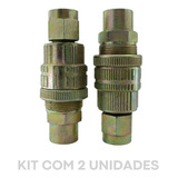 Kit 2 Unidades Engate Rapido Mao Amigo Completo M16 Carretas
