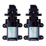 Kit 2 Unidades Motor Bomba Diafragma 12v 100 Psi Superagri