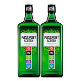 Kit 2 Unidades Passport Whisky Blended Scotch 1 Litro