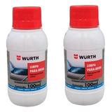 Kit 2 Unidades   Wurth Limpa Parabrisa 100ml
