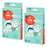 Kit 2 Vacina Xo Febre Adesivo Gel Pikluc Alivia Dor Vacina