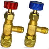 Kit 2 Válvula Acionadora De Schrader Para Gas R22 E R410a