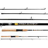 Kit 2 Varas Albatroz Fishing Pro Staff Molinete 1 68m 8 17lbs 2 P Pro Staff Carretilha 1 68m 8 17lbs 2 P