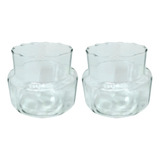 Kit 2 Vaso Vidro