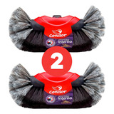 Kit 2 Vassouras V