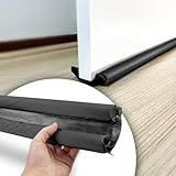 Kit 2 Veda Porta Impermeavel Contra Insetos Rolinho Protetor Duplo 70 Cm 