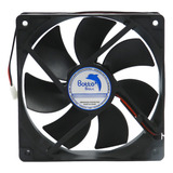 Kit 2 Ventoinha Cooler 120x120x25 Mm Fan 24v Dc Mini 12cm Ms