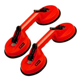 Kit 2 Ventosa Dupla P Vidros Metais Mármores Espelhos 60kg