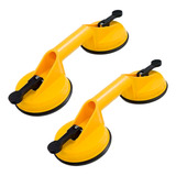 Kit 2 Ventosas Dupla 80kg Vidros Pisos Porcelanatos Pesados