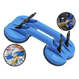 Kit 2 Ventosas Duplas Para Vidro Porcelanatos Espelho 50kg