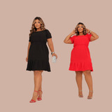 Kit 2 Vestido Feminino