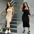 Kit 2 Vestido Midi Tomara Que Caia Elangânte Festa Ousadia