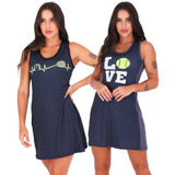 Kit 2 Vestidos Beach Tennis Com