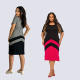 Kit 2 Vestidos Feminino