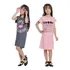 Kit 2 Vestidos Lindas Estampas Flores Desenho Juvenil Visco