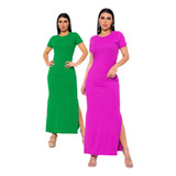 Kit 2 Vestidos Longo