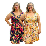 Kit 2 Vestidos Plus