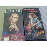Kit 2 Vhs Bob Marley Turnê