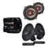 Kit 2 Vias Bravox 6 + 5 Polegadas Triaxial 230w + Módulo