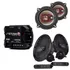 Kit 2 Vias Bravox 6 + 5 Polegadas Triaxial 230w + Módulo