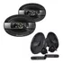 Kit 2 Vias Bravox 6 Cs60b + Par Pioneer 6x9 300wrms Som 6990