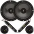 Kit 2 Vias Bravox Linha Black Cs60 Bk 6 Polegadas 130w Rms