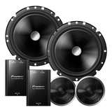 Kit 2 Vias Pioneer Ts c170br Woofer 6 Pol 120w Rms Crossover