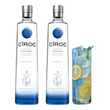 Kit 2 Vodka Ciroc Tradicional 750ml Original Envio Imediato