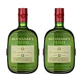 Kit 2 Whisky Buchanan S Deluxe 12 Anos 750ml