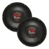 Kit 2 Woofer Pancadão 2k5 Ultravox 12 Pol 2500w Rms Novidade