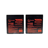 Kit 2 X Bat 12v 5ah Nobreak Sms 1200va Bivolt Station Ii