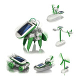 Kit 2 X Brinquedo Robô Solar 6 Em 1 Educacional Inmetro