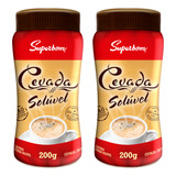 Kit 2 X Cevada Solúvel Sem Cafeína Superbom 200g