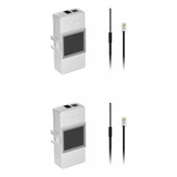 Kit 2 X Sonoff Interruptor Thr320d Elite Sensor Wts01