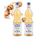 Kit 2 Xarope Soda Italiana Café Fabbri Avelã Zero 1 Litro