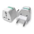 Kit 20 Adaptadores Tomada Universal Padrão Pial Europeu Uk 110v/220v