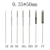Kit 20 Agulhas 20 Ponteiras 3r Dermografo Universal