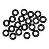 Kit 20 Anéis Oring D i 6mm X Esp 3mm Borracha Nitrílica