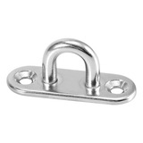 Kit 20 Anel Base Olhal Gancho Parede Teto Inox 40kg Barco