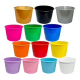 Kit 20 Balde De Pipoca 1 5l Cores Aleatórias
