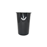 Kit 20 Balde Pote De Pipoca 1 Litro Lembrancinha Baldinho Festa Preto 
