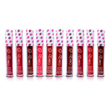 Kit 20 Batons Líquidos Efeito Matte Color Dry Atacado
