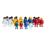 Kit 20 Bonecos Playmobil 8h