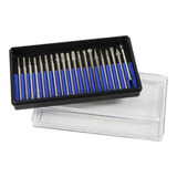 Kit 20 Brocas P Metal Gravador Elétrico E Micro Retifica